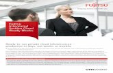 Fujitsu Integrated System Cloud Ready Blocks - productive in days, not weeks or months