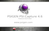 PSI:Capture 4.6 Feature Overview