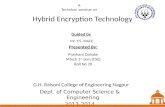 Hybrid encryption ppt