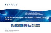 ROADM Technologies for Flexible - Tbitsec Optical Networks