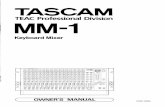 TASCAM MM-1 Keyboard Mixer