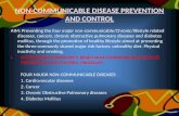 Non-communicable Disease Prevention and Control