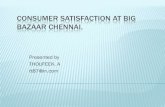 Consumer Satisfaction at Big Bazaar