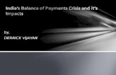 India’s Balance of Payments Crisis and it’s Impacts