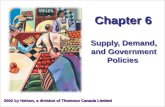 Ch06 Supply Demand and Government Policies