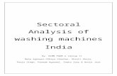 Sectoral Analysis of Washing MAchines