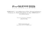 MIPS - Architecture for Programmers