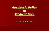 Antibiotic Policy Ppt