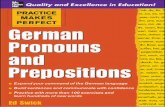 Practice Makes Perfect - German Pronouns and Prepositions
