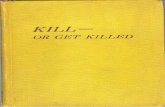 Kill or Get Killed - Rex Applegate 1943