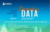 Let's Analyze Social Media Data with Tableau!