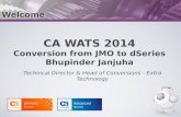 WATS 2014 JMO to dSeries - 10 Stage Conversion Process Presentation 2014