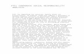 PTCL Corporate Social Responsibility Analysis