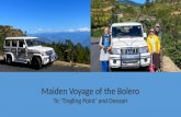 Bolero Maiden Voyage