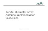 Tenxc Bi Sector Array Antenna Implementation Guideline (2)