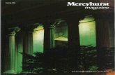 Mercyhurst Magazine - Spring 1984