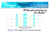 Photonics CAD Manual