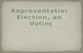 Representation, Election and Voting
