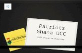 Patriots UCC 2013 activities powerpoint