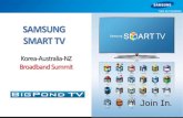 Evan Manolis, Samsung, Samsung Smart TV