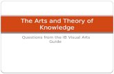 The arts and theory of knowledge