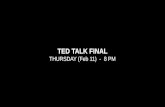 Ted talk final