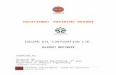 Vocational Training Report, Indian Oil Corporation Limited, Gujarat Refinery