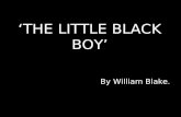 The Little Black Boy