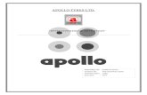 Report on Appollo