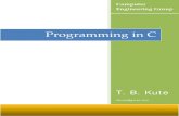 13725065 Programming in C by Kute T B