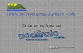 Crear un podcast en poderato.com