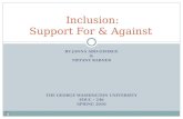 Inclusion: Pros & Cons