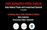 Marc coleman, Asia Business Week Dublin