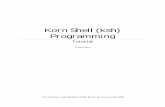 Korn Shell (Ksh) Programming