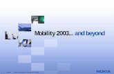 Mobility 2003... and beyond
