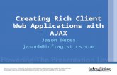 Creating Rich Client Web Applications