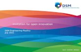 Details of DSM Open Innovation on LinkedIn