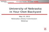 NCompass Live: University of Nebraska in Your Neighborhood