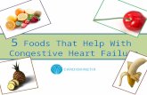 5 foods that help with congestive heart failure