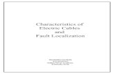 Charecteristics of Electric Cables and Fault Localization