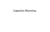 14.0 Capacity Planning