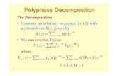 Polyphase Decomposition