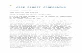 Case Digest Compendium