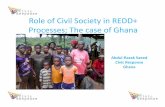 Civic response presentation on civil society and redd+ in ghana
