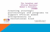 Women and entrepreneurship in Africa