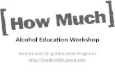 Alcohol Education Workshop
