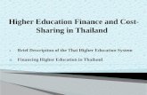 Financing Education in Thailand