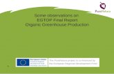 PuraNatura Foundation Opinion on EGTOP Greenhouse Final Report