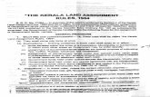 Kerala Land Assignment Rules-1964