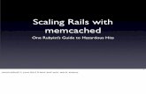 Scaling Rails with Memcached